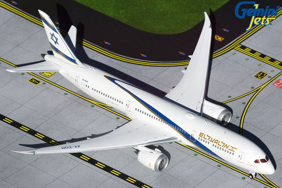 GJELY1904 GEMINI JETS ELAL / エル・アル航空 イスラエル B787-9 4X-EDM Jerusalem of Gold 1:400 完売しました。