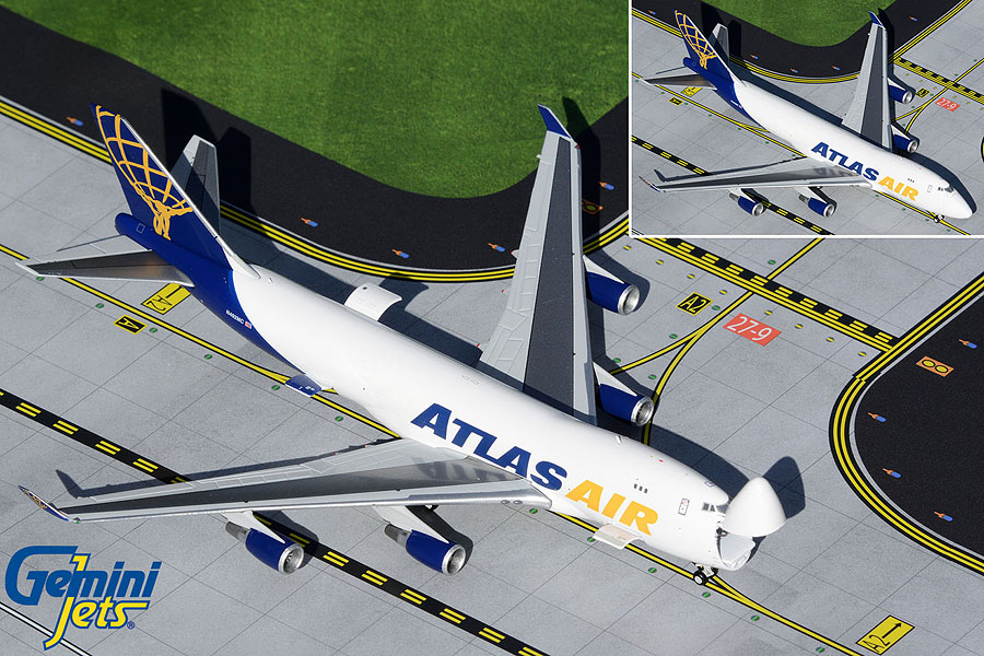 GJGTI2012 GEMINI JETS ATLAS / アトラス航空 B747-400F N492MC 1:400 完売しました。