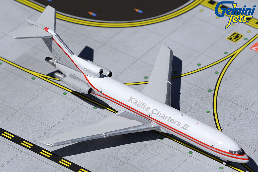 GJKFS1957 GEMINI JETS Kalitta Charters II / カリッタ・チャーターズ・Ⅱ B727-200F N726CK 1:400 メーカー完売
