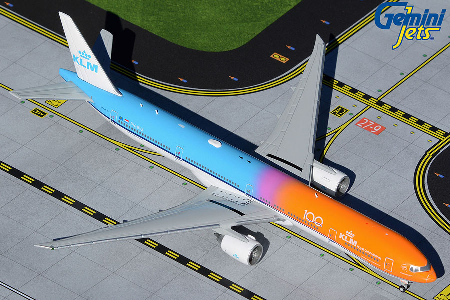 GJKLM1905 GEMINI JETS KLM / KLMオランダ航空 Orange Pride 100th B777-300ER PH-BVA 1:400 完売しました