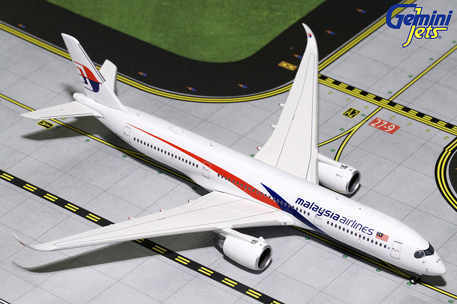 GJMAS1742 GEMINI JETS Malaysia MAS / マレーシア航空 A350-900 9M-MAB 1:400 完売しました。