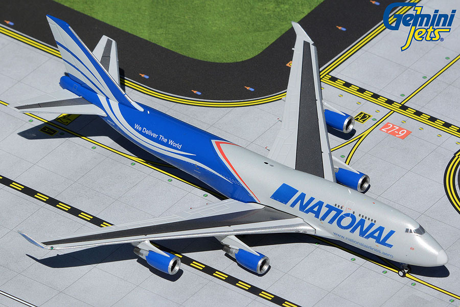 GJNCR2016 GEMINI JETS National Airlines / ナショナル・エアラインズ B747-400 N952CA 1:400 完売しました。