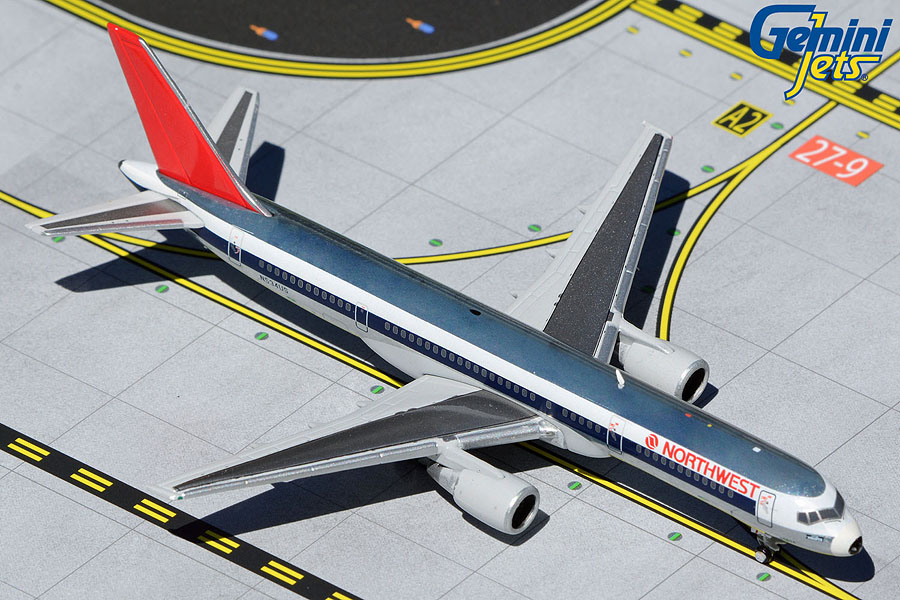 GJNWA1980 GEMINI JETS NORTHWEST ORIENT Airlines / ノースウエスト・オリエント航空 B757-200 N534US 1:400 メーカー完売