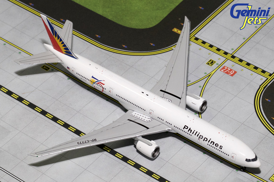 GJ701581 GEMINI JETS Philippine Airlines / フィリピン航空 75th B777-300ER RP-C7773 1:400 完売しました。