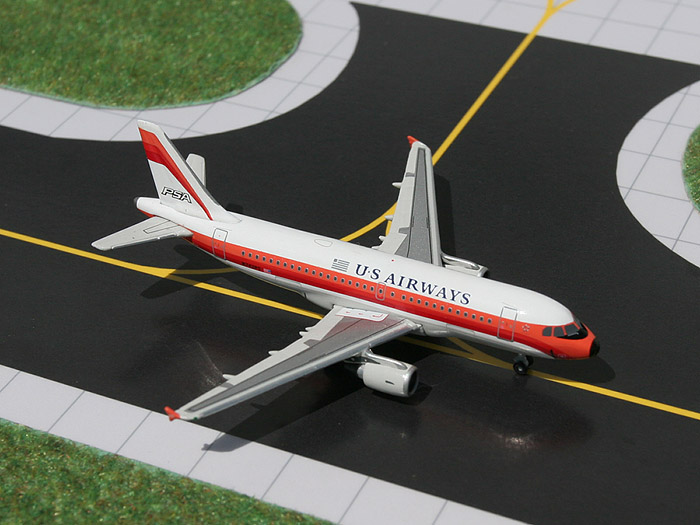 15680 GEMINI JETS US AIRWAYS PSA HERITAGE A319 1:400 メーカー完売