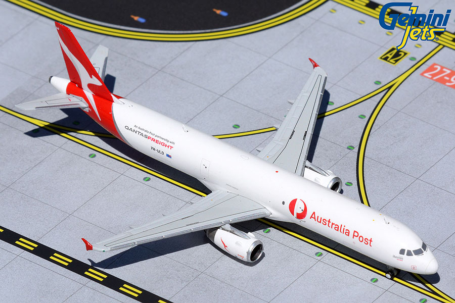 GJQFA1955 GEMINI JETS Qantas Freight / カンタスカーゴ Australia Post A321P2F 1:400 メーカー完売