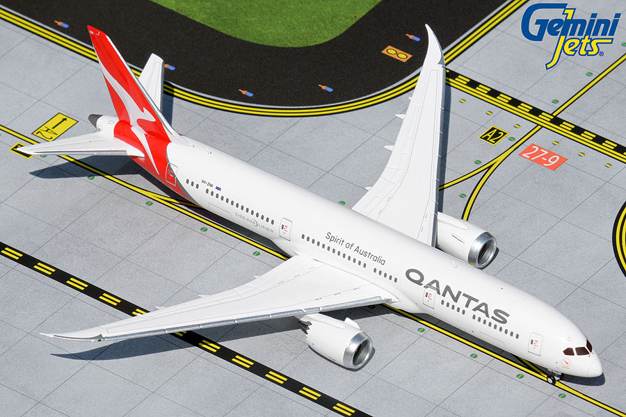GJQFA1995 GEMINI JETS Qantas / カンタス航空 B787-9 VH-ZNK 1:400 完売しました。