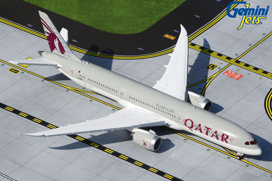 GJQTR1915 GEMINI JETS Qatar / カタール航空 B787-9 A7-BHA 1:400 完売しました。