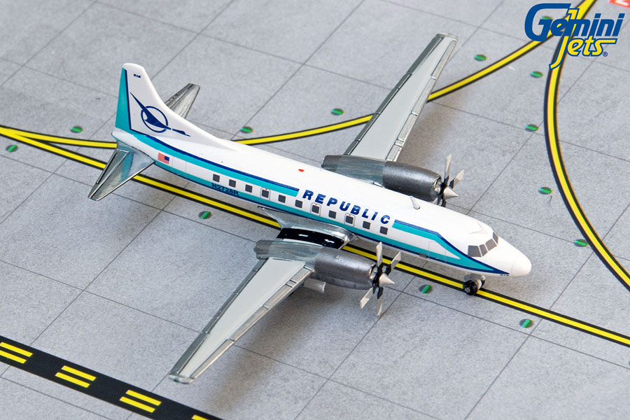 GJREP1407 GEMINI JETS Republic Airways / リパブリック航空 CV-580 N2728R 1:400 完売しました。