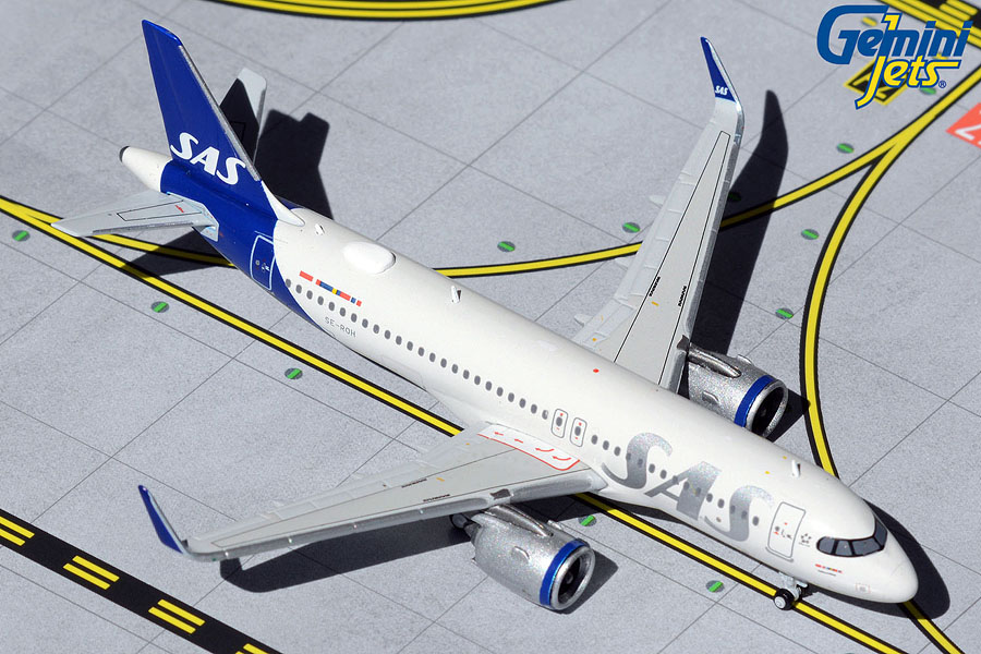 GJSAS1916 GEMINI JETS SAS Scandinavian / スカンジナビア航空 A320 SE-ROH 1:400 完売しました。