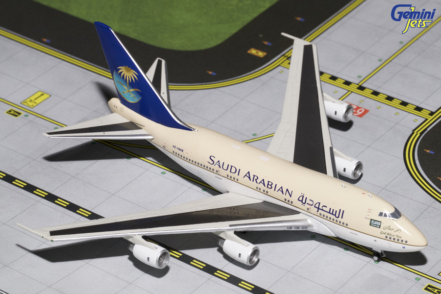 GJ701639 GEMINI JETS SAUDIA / サウディア B747SP HZ-HM1B 1:400 完売しました。