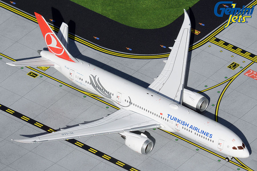 GJTHY2018 GEMINI JETS Turkish / トルコ航空 ターキッシュ エアラインズ B787-9 TC-LLO 1:400 完売しました。