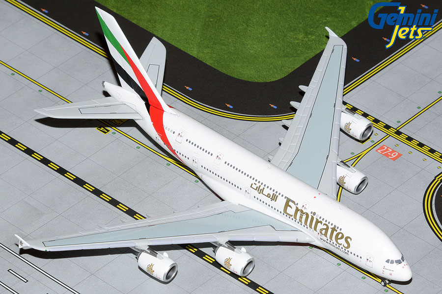 GJUAE2054 GEMINI JETS Emirates no Expo 2020 logo/markings / エミレーツ航空 A380 A6-EUV 1:400 完売しました。