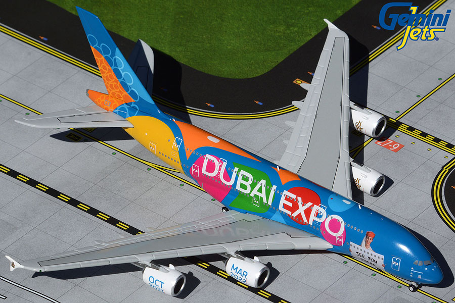 GJUAE2063 GEMINI JETS Emirates Dubai Expo Be Part Of The Magic / エミレーツ航空 A380 A6-EEU 1:400 完売しました。