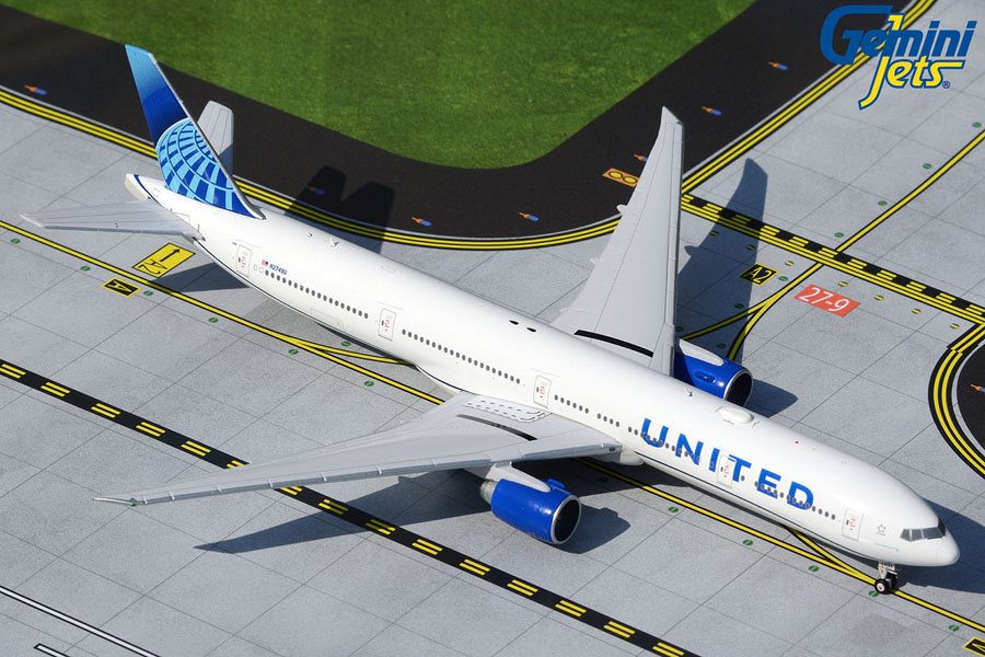 GJUAL1922 GEMINI JETS UNITED / ユナイテッド航空 B777-300ER N2749U 1:400 完売しました。