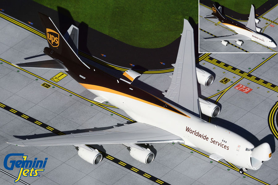 GJUPS1899 GEMINI JETS UPS / UPS航空 B747-8F N606UP 1:400 完売しました。