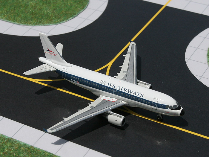 15681 GEMINI JETS US AIRWAYS A319 Allegheny Heritage Jet N745VJ 1:400 メーカー完売