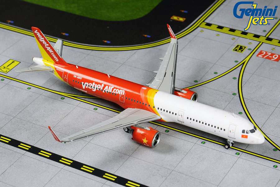 GJVJC1770 GEMINI JETS VIETJET / ベトジェットエア A321neo VN-A652 1:400 完売しました。
