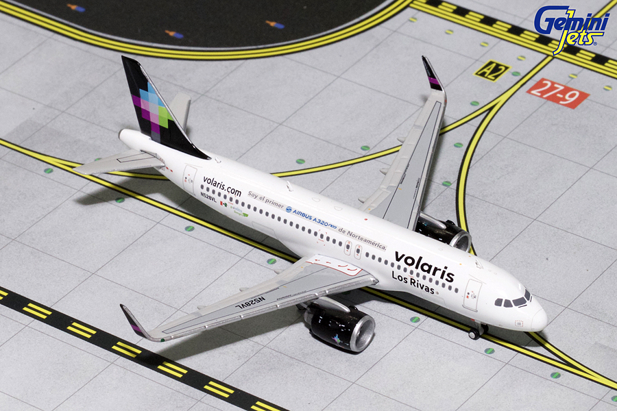 GJ701613 GEMINI JETS VOLARIS / ボラリス A320neo Los Rivas N528VL 1:400 メーカー完売