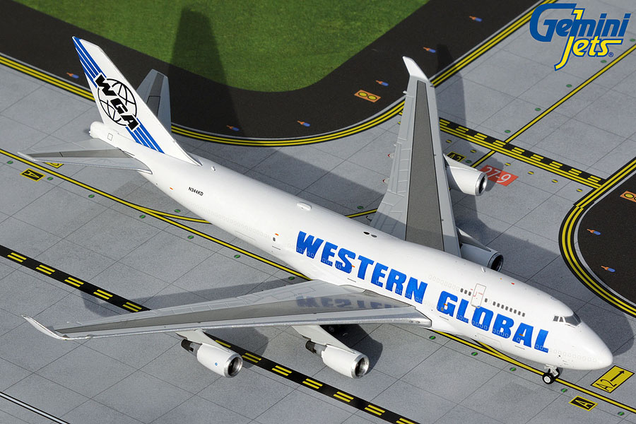 GJWGN2015 GEMINI JETS Western Global / ウエスタン・グローバル・エアラインズ B747-400F 1:400 お取り寄せ
