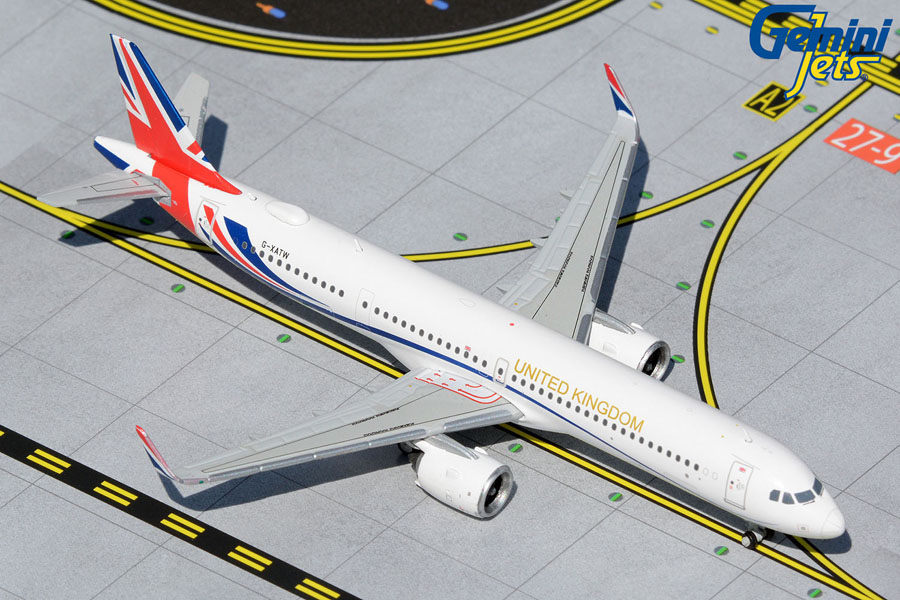 GMRAF111 GEMINI MACS Royal Air Force / イギリス空軍 英国空軍 A321neo G-XATW United Kingdom 1:400 完売しました。