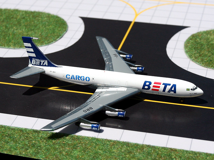 GJ16024 GEMINI JETS BETA CARGO / ベータカーゴ B707-320BC PP-PRG 1:400　完売しました