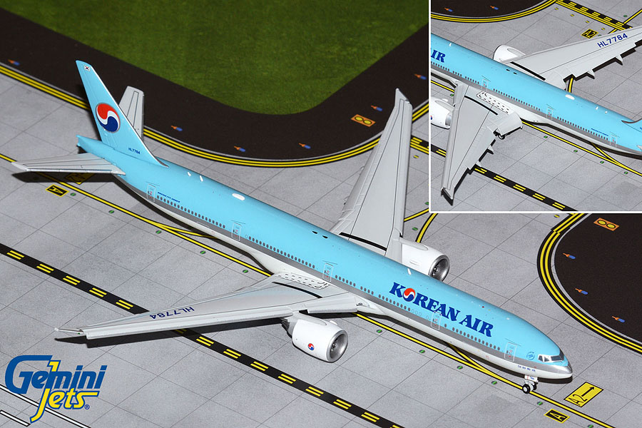 GJKAL2040F GEMINI JETS Korean Air / 大韓航空 B777-300ER HL7784 F/D 1:400 完売しました。