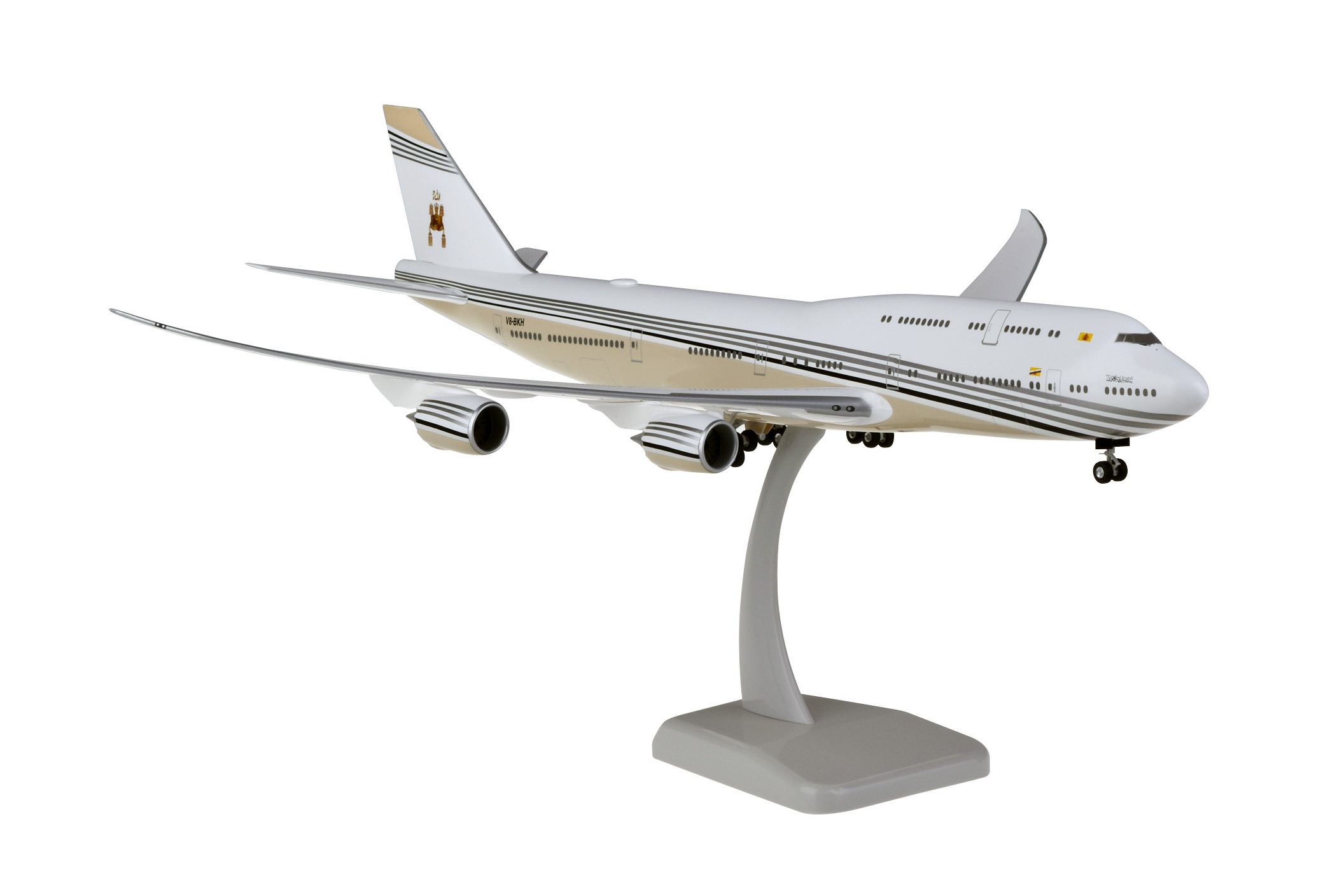 11724GR Hogan Brunei Government / ブルネイ政府専用機 B747-8 V8-BKH 1:200 完売しました。