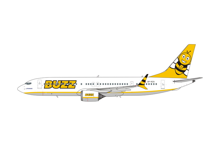 11746 Phoenix BUZZ / バズ B737 MAX8 SP-RZA 1:400 完売しました。