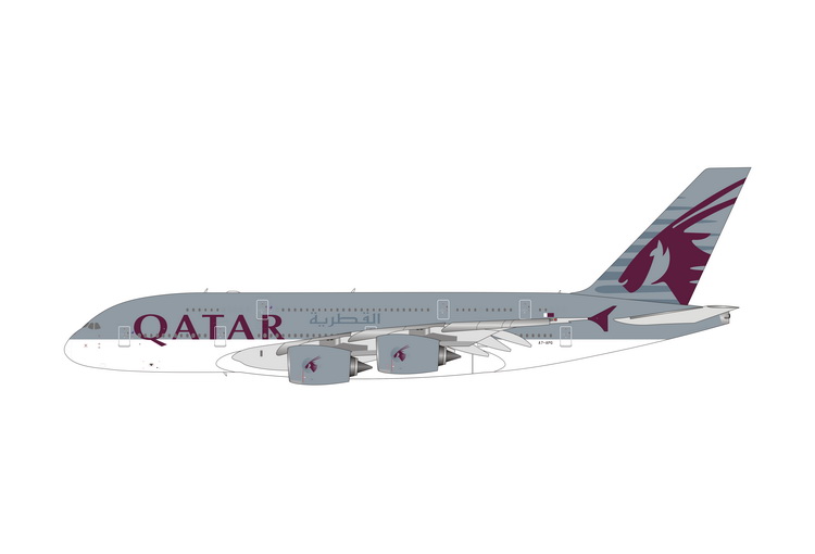 11751 Phoenix Qatar Airways / カタール航空 A380 A7-APG 1:400 完売しました。