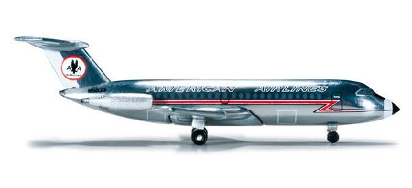523455 Herpa American / アメリカン航空 BAC1-11-400 1:500 完売しました。