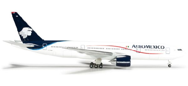 524483 Herpa Aeromexico / アエロメヒコ B777-200 N776AM 1:500 完売しました