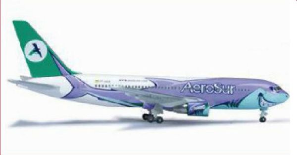 524643 Herpa Club Model AEROSUR Shark / アエロスール航空 B767-200 CP-2659 1:500 完売しました。