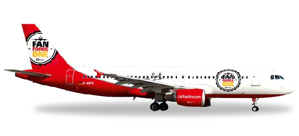 526920 Herpa Air Berlin / エアベルリン A320 D-ABFK 1:500 メーカー完売