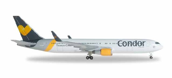 527521-001 Herpa Condor / コンドル航空 Sunny Heart B767-300ER D-ABUP 1:500 お取り寄せ