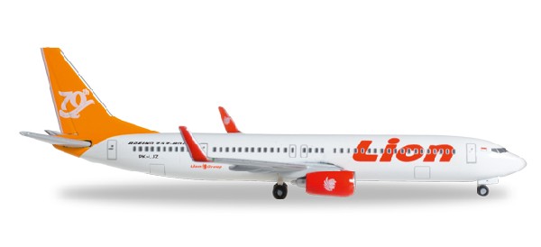 527989 Herpa Lion Air / ライオン・エア 70th B737-900ER PK-LJZ 1:500 完売しました。