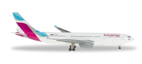 528153 Herpa Eurowings / ユーロウイングス A330-200 D-AXGA 1:500 メーカー完売