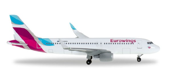 528214 Herpa Eurowings A320 D-AEWA 1:500 完売しました。