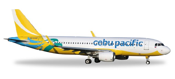 529327 Herpa Cebu Pacific A320 2016N/C RP-C4107 1:500 完売しました。