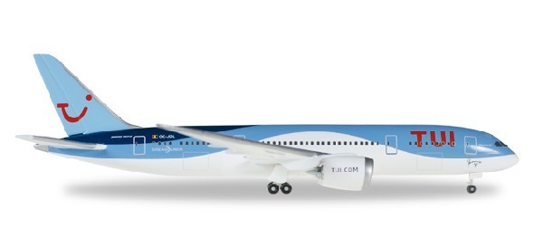 530163 Herpa TUI Jetairfly / トゥイ　ＴＵＩ航空 B787-8 OO-JDL 1:500