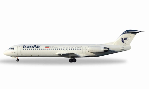 530224 Herpa Iran Air / イラン航空 F-100 EP-CFO 1:500 完売しました。