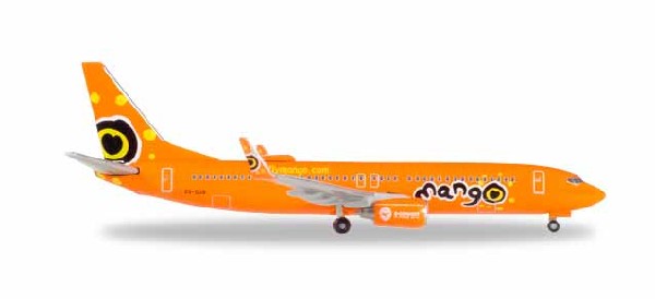 531351 Herpa Mango / マンゴー航空 B737-800 ZS-SJO 1:500 完売しました