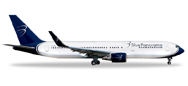 531559 Herpa Blue Panorama / ブルーパノラマ航空 B767-300 EI-CMD citta di Milano 1:500 完売しました。
