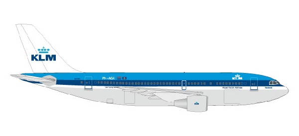 531573 Herpa KLM / ＫＬＭオランダ航空 A310-200 PH-AGA Rembrandt 1:500 完売しました。