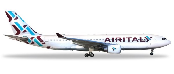 532624 Herpa AIRITALY / エア・イタリー A330-200 EI-GFX 1:500 完売しました。