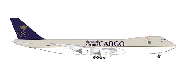 532891 Herpa SAUDIA Cargo / サウジアラビアカーゴ/サウディア カーゴ B747-8F HZ-AI3 1:500 完売しました。