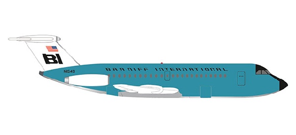 533010 Herpa Braniff / ブラニフ BAC1-1 N1549 1:500 完売しました。