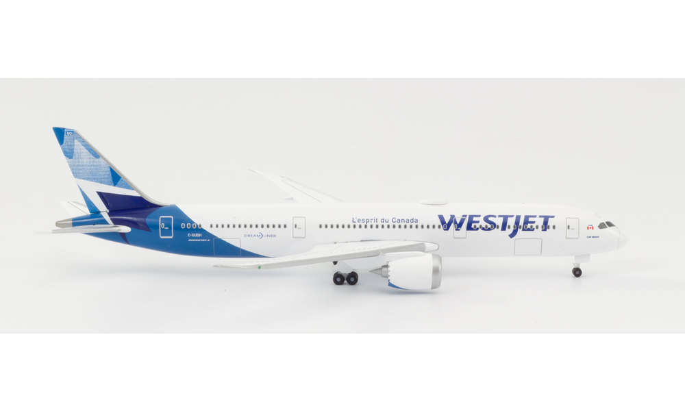 533256 Herpa WEST JET / ウエストジェット B787-9 C-GUDH 1:500 完売しました。