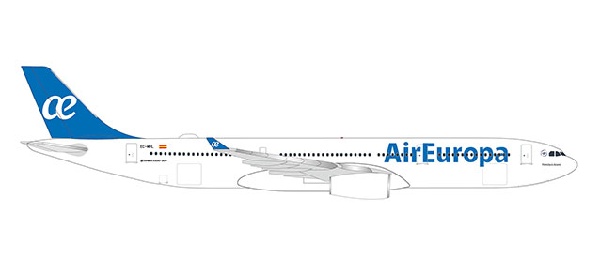 533454 Herpa Air Europa / エア ヨーロッパ Francisca Acera A330-300 EC-MHL 1:500 お取り寄せ