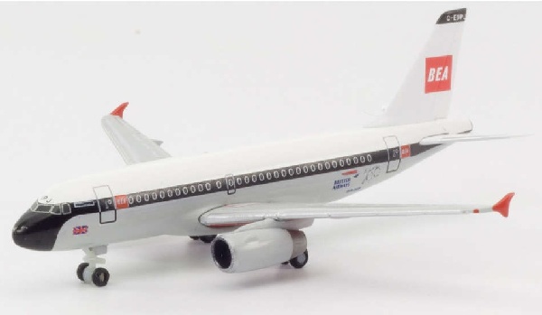 533492 Herpa British Airways / 英国航空 ブリティッシュ・エアウェイズ 100th BEA A319 G-EUPJ 1:500 完売しました。